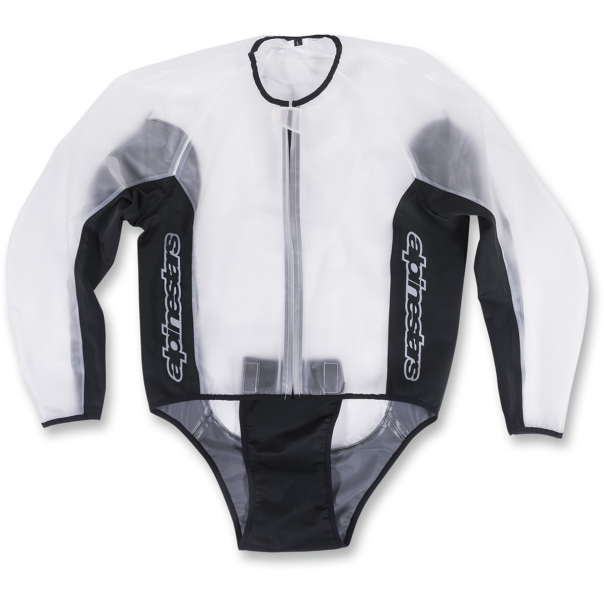 Alpinestars #3204917-01-S - Racing Rain Jacket - Clear/Black - Small