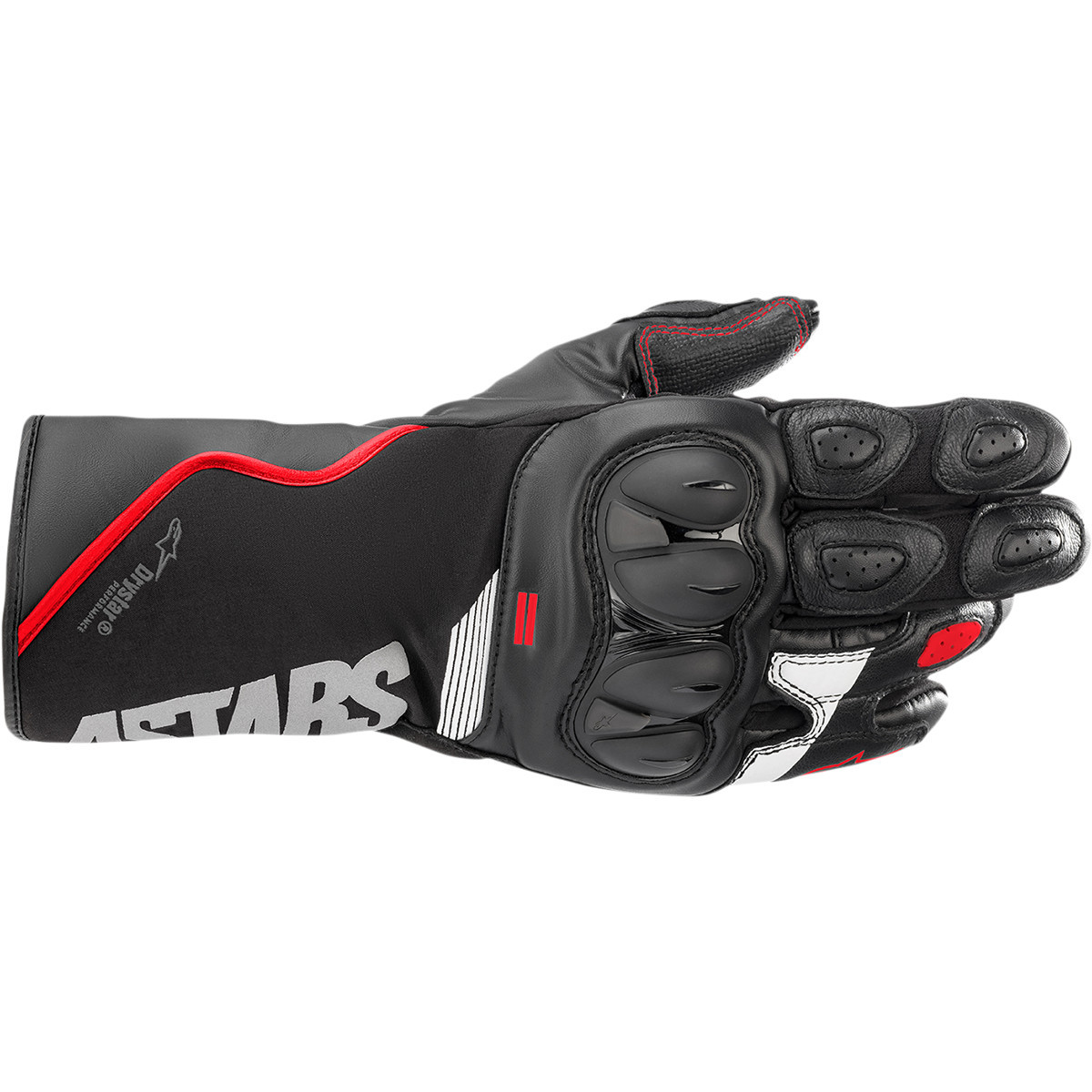 Alpinestars #3527921-1321-M - SP-365 Drystar® Gloves - Black/Fluo Red/White - Medium