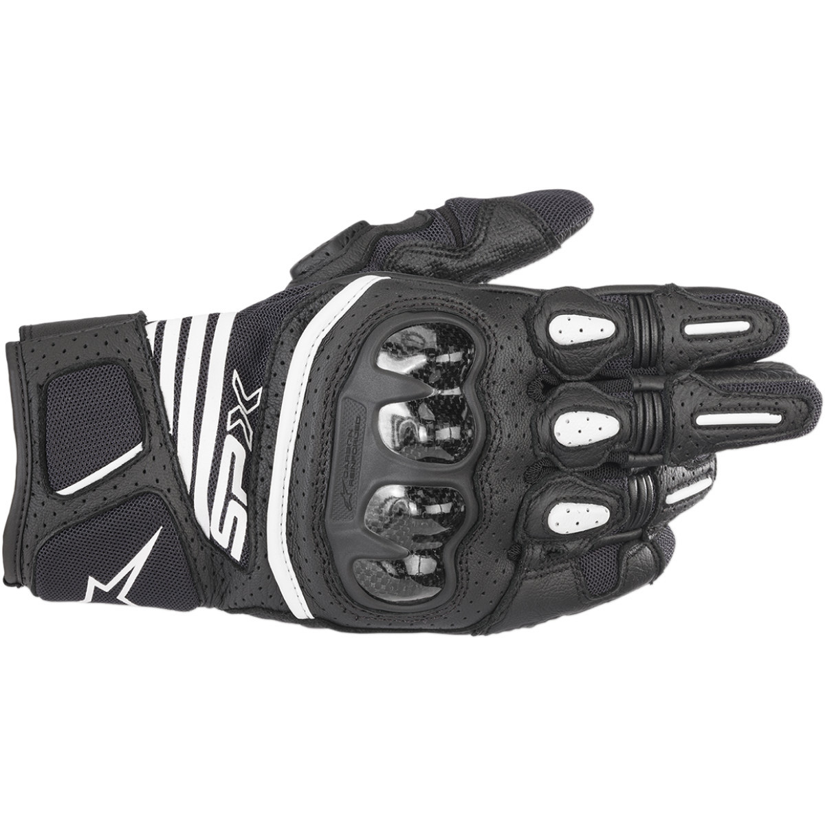 Alpinestars #3567319-10-XXL - SPX AC V2 Gloves - Black - 2XL