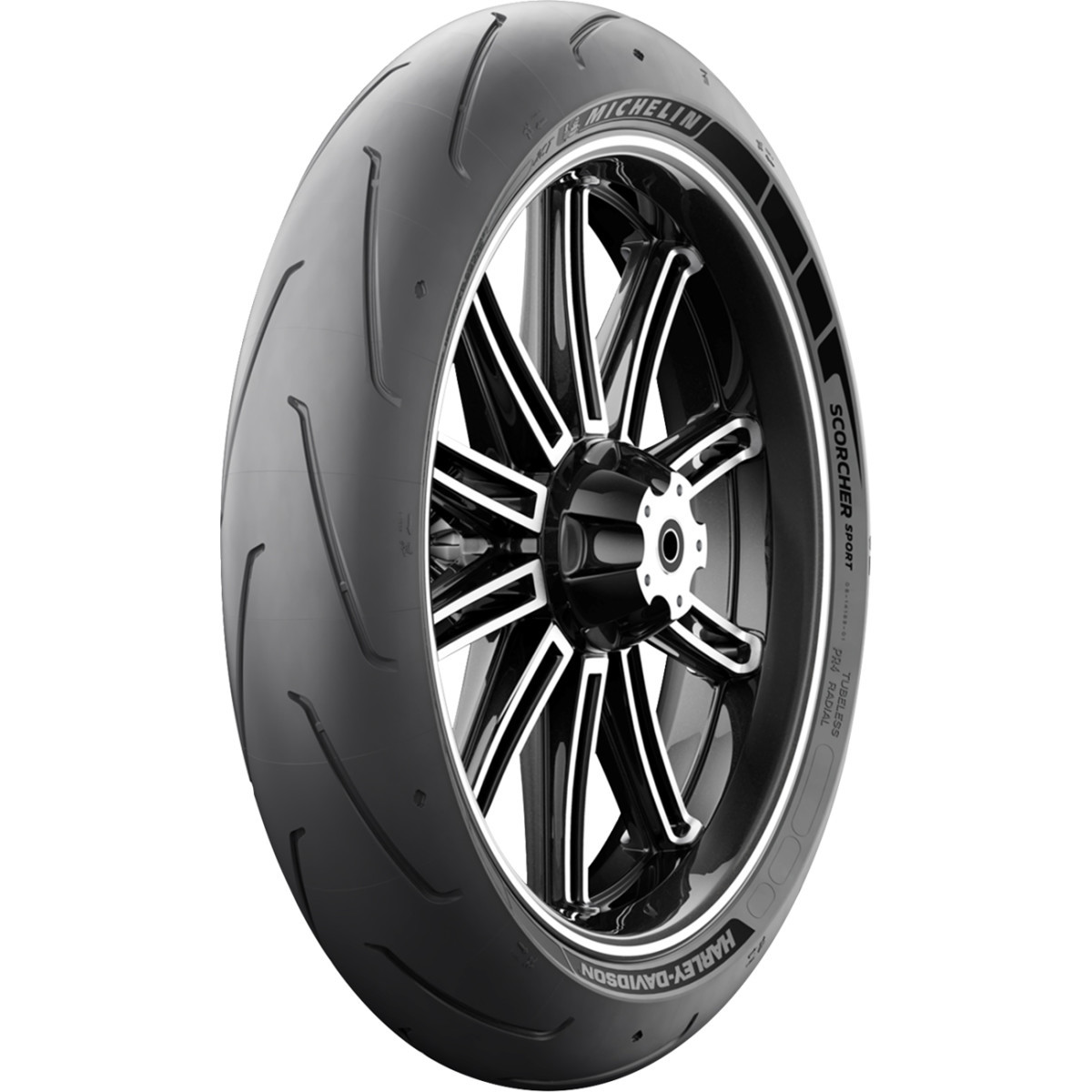Michelin #39116 - Tire - Scorcher Sport - Front - 120/70ZR17 - (58W)