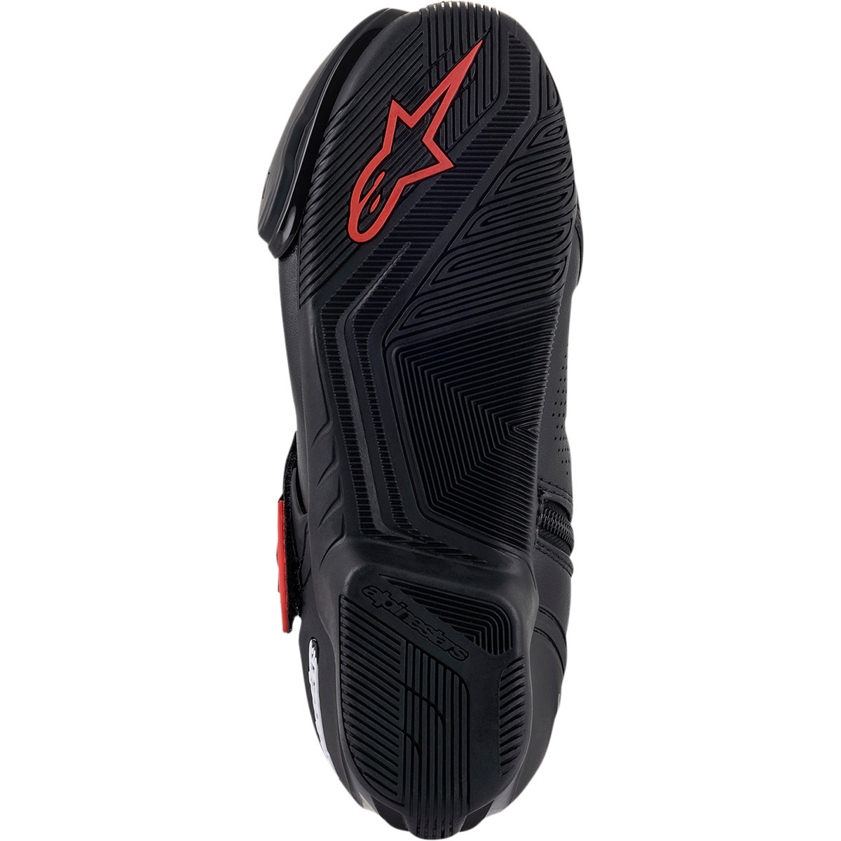 Alpinestars #2224021-13-41 - SMX1-R V2 Boots - Black/Red - US 7.5 / EU 41