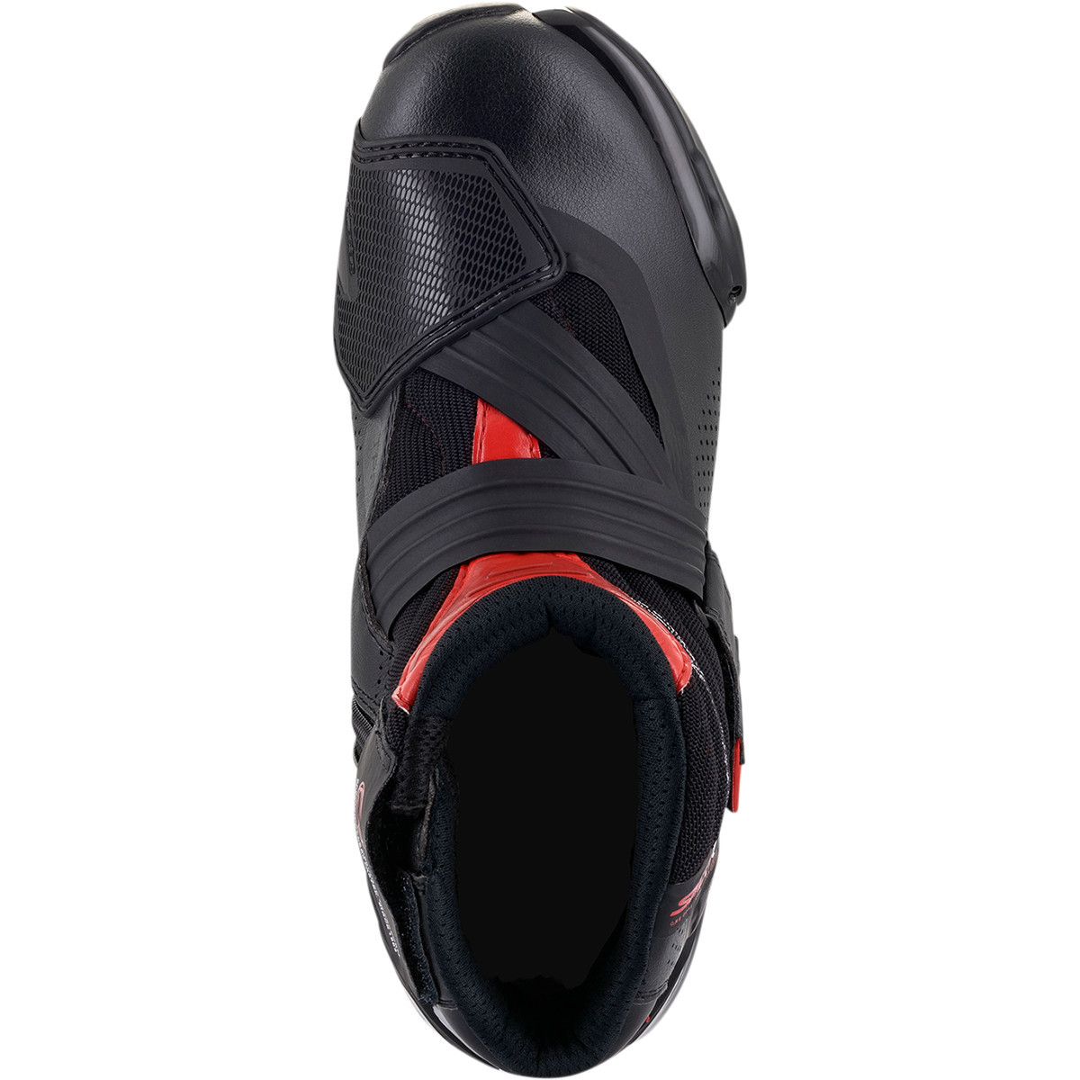 Alpinestars #2224021-13-46 - SMX1-R V2 Boots - Black/Red - US 11.5 / EU 46
