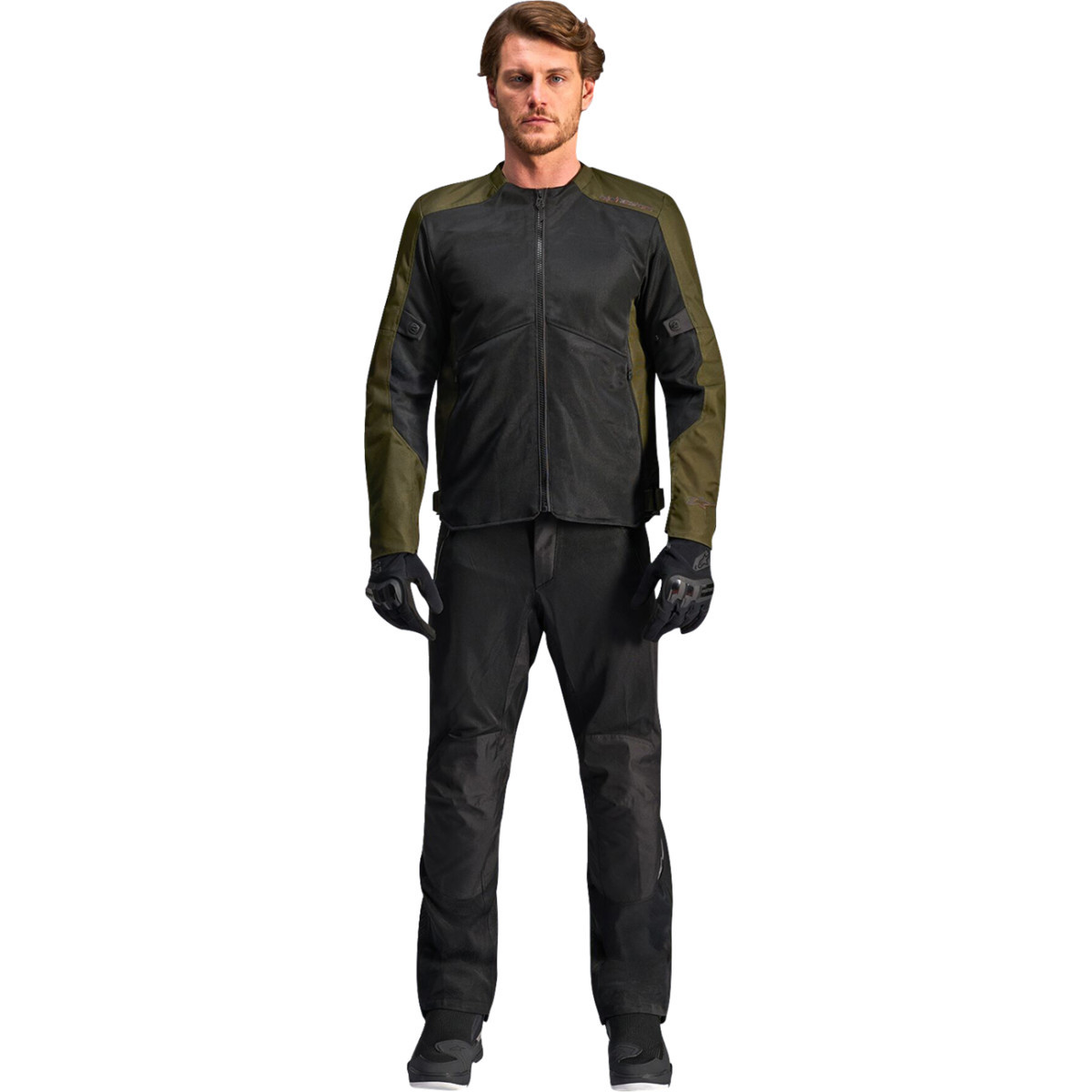 Alpinestars #3301325-83-L - C-1 Air Jacket - Khaki - Large