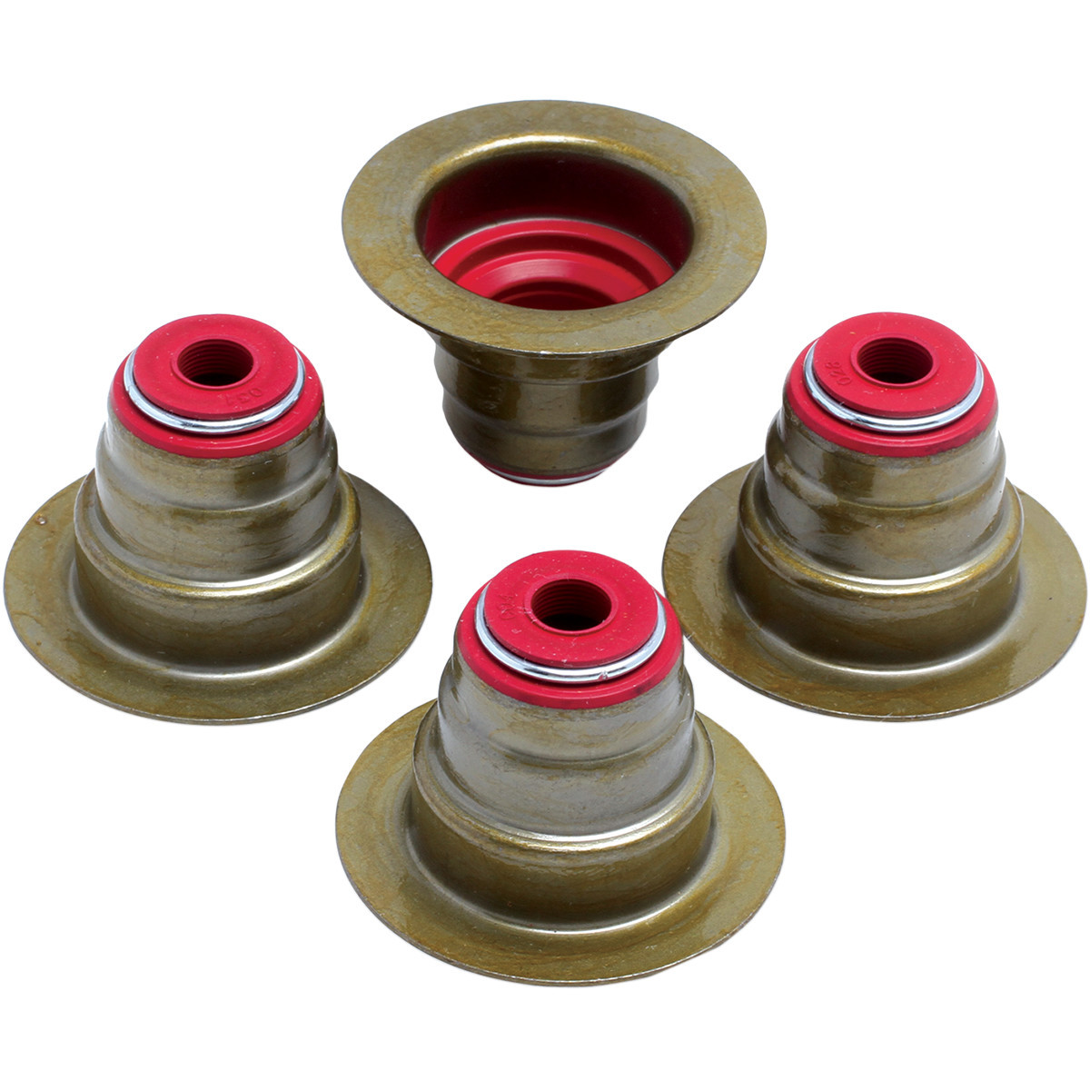 Kibblewhite #71030-4 - Valve Guide Seals - Tophat - 88"/96"/103" Twin Cam | XL (except RH Sportster)