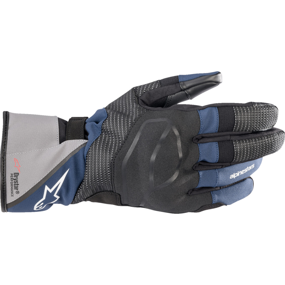 Alpinestars #3527521-1267-XL - Andes V3 Drystar® Gloves - Black/Dark Blue - XL