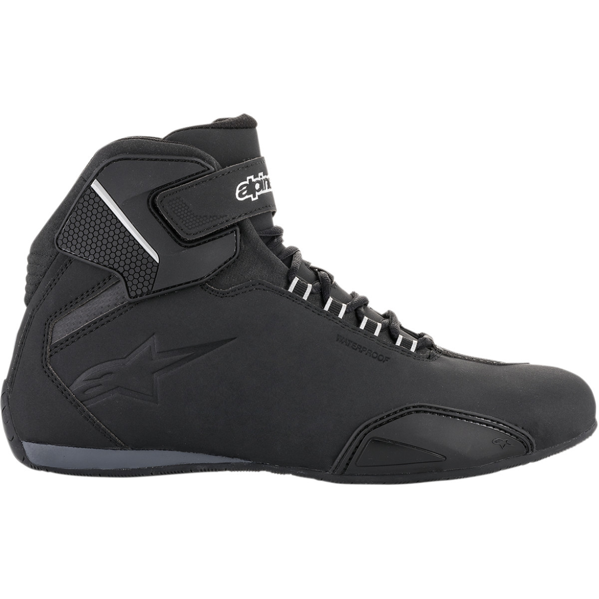 Alpinestars #25445191075 - Sektor Waterproof Shoes - Black - US 7.5 / EU 40