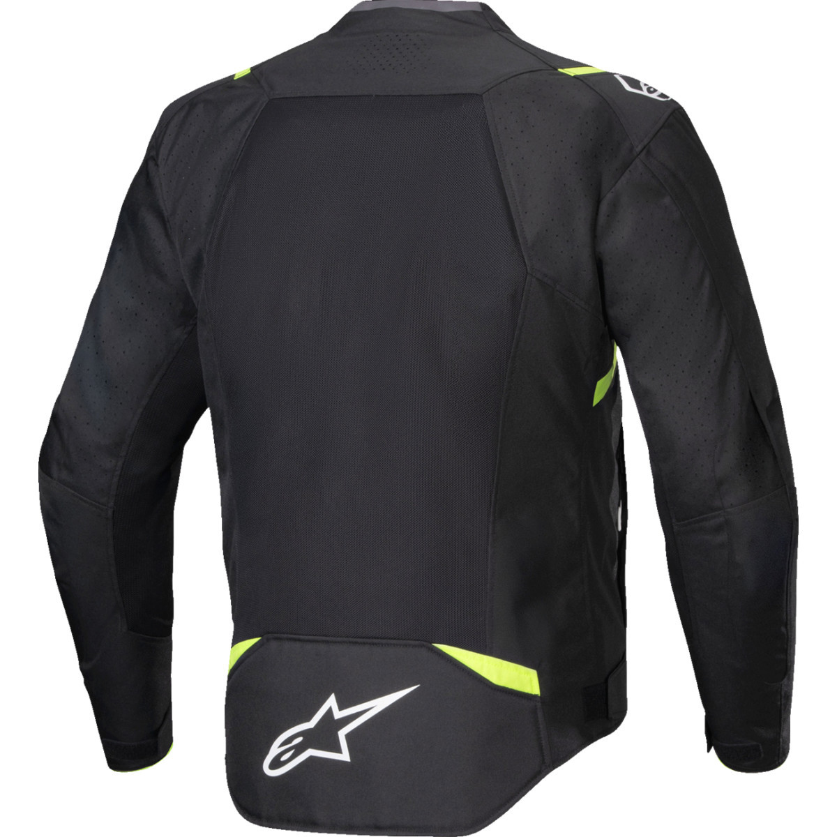 Alpinestars #3301025-155-XL - T-SPS Air v2 Jacket - Black/Yellow Fluo - XL