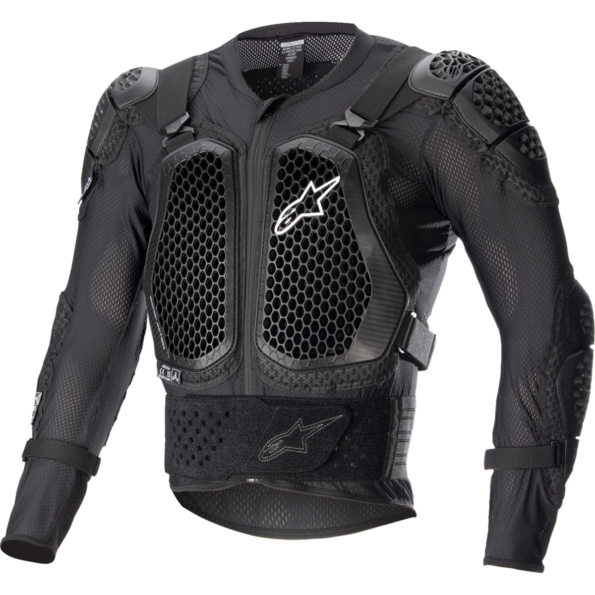 Alpinestars #6506823-10-L - Bionic Action v2 Protection Jacket - Black - Large