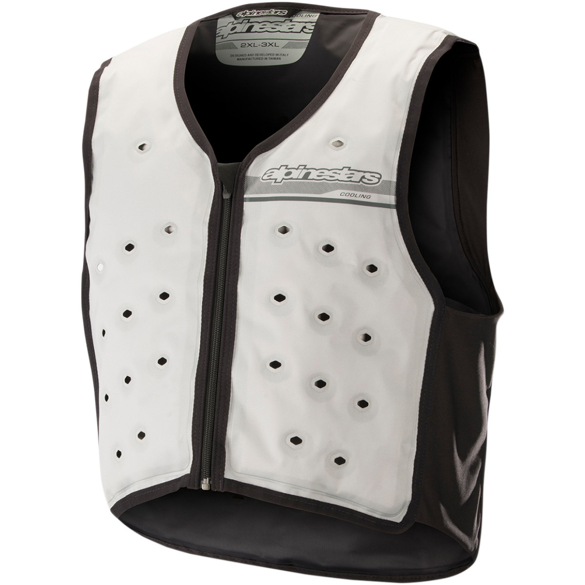 Alpinestars #4751518922L/XL - Cooling Vest - White/Black - L/XL