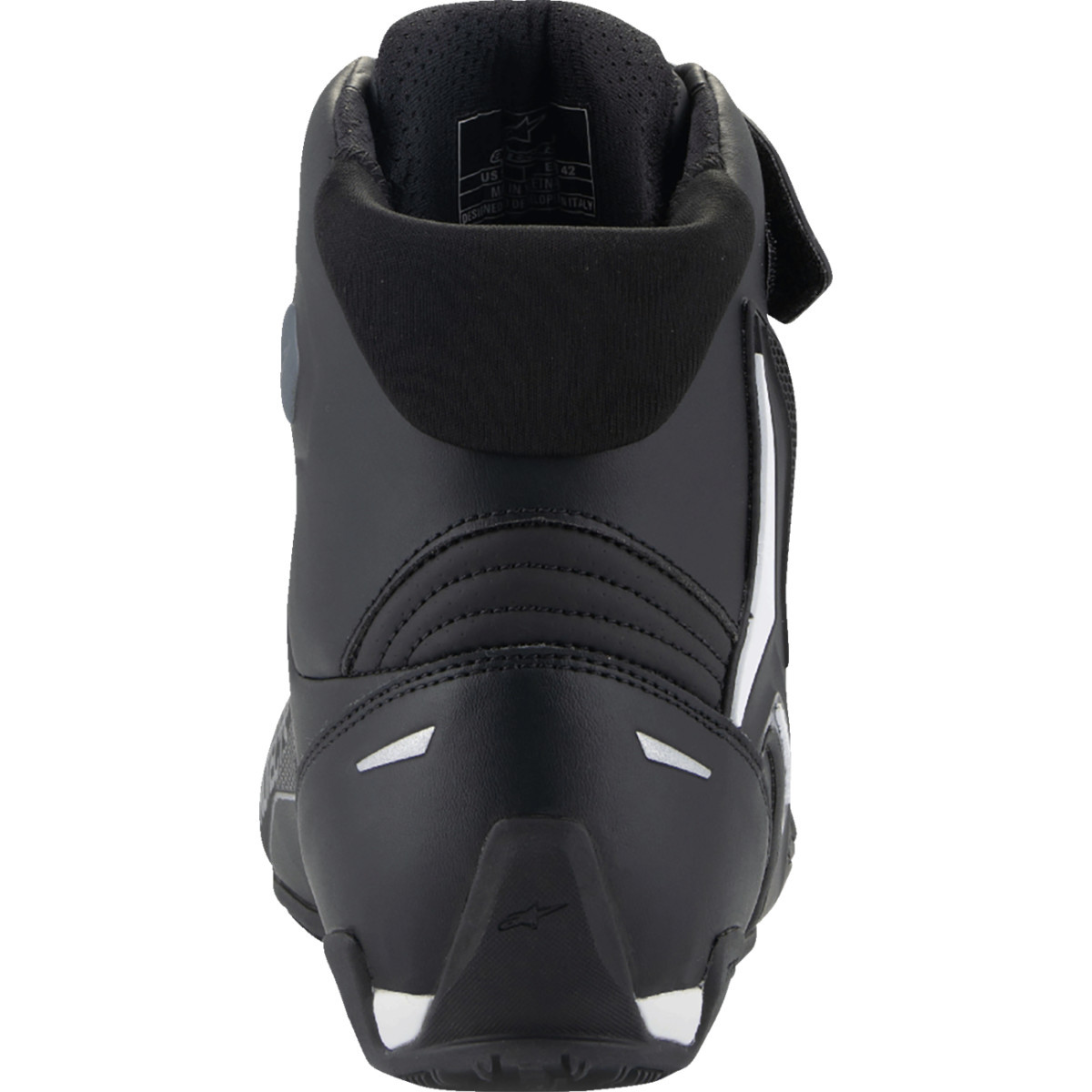 Alpinestars #2510425-12-7 - Faster-4 Shoes - Black/White - US 7