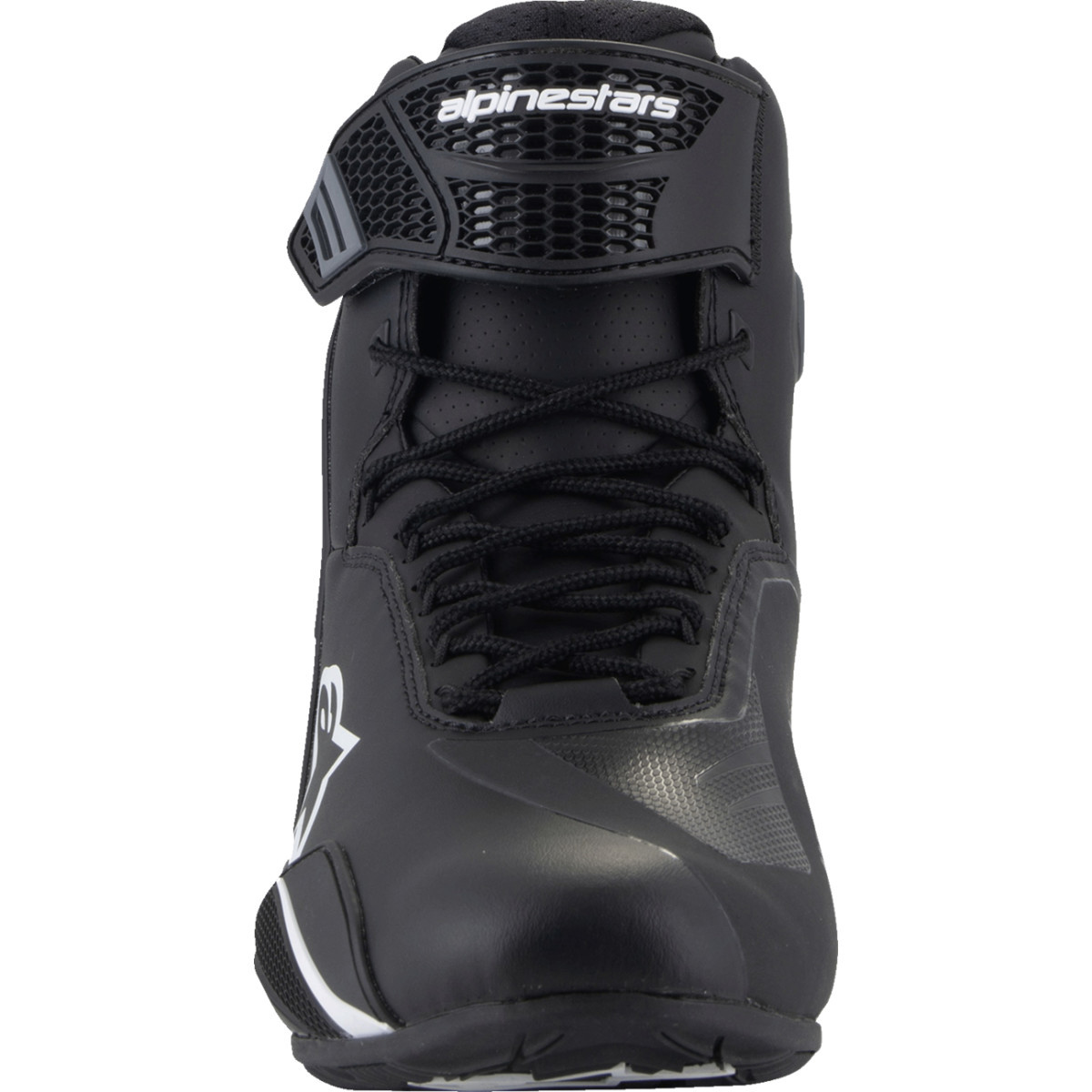 Alpinestars #2510425-12-75 - Faster-4 Shoes - Black/White - US 7.5