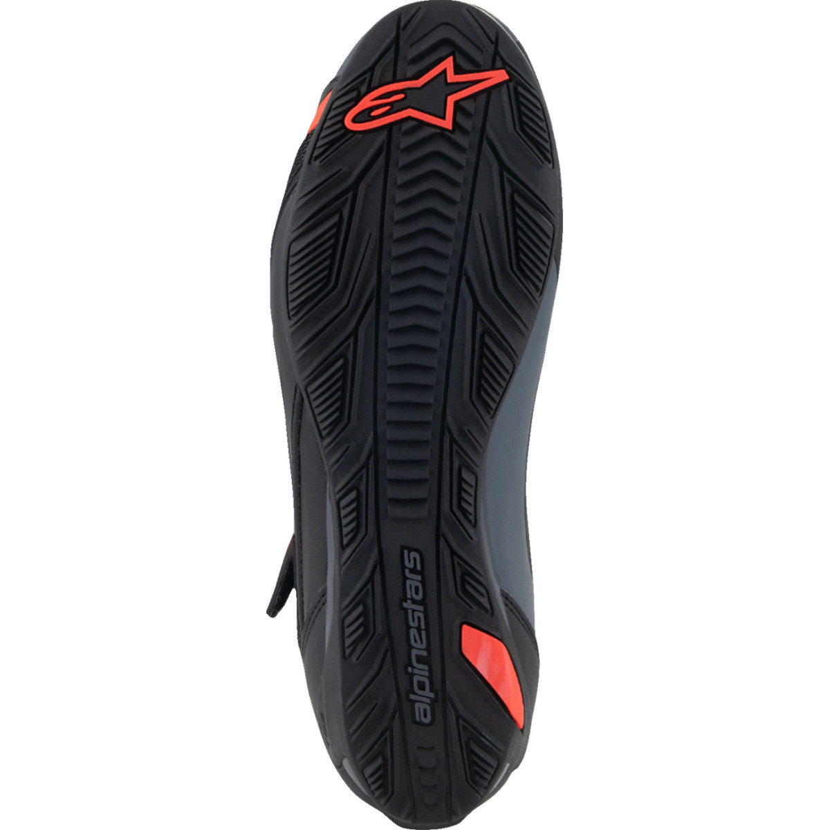 Alpinestars #2510425-1130-9 - Faster-4 Shoes - Black/Gray/Red - US 9