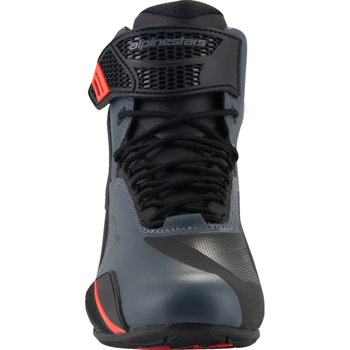 Alpinestars #2510425-1130-12 - Faster-4 Shoes - Black/Gray/Red - US 12