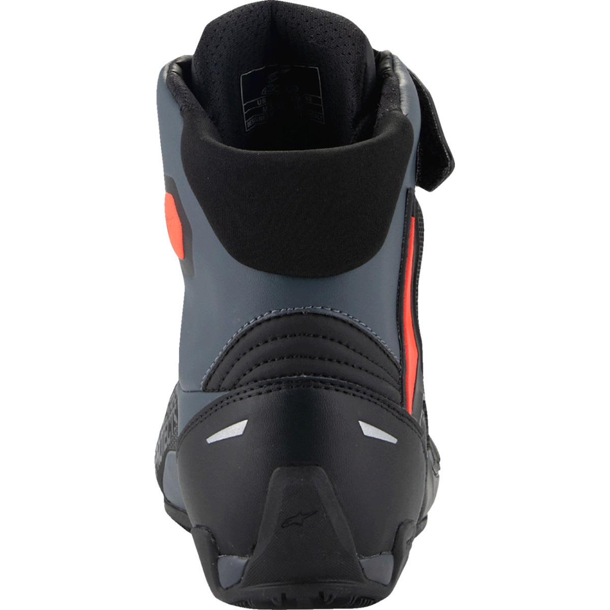 Alpinestars #2510425-1130-12 - Faster-4 Shoes - Black/Gray/Red - US 12