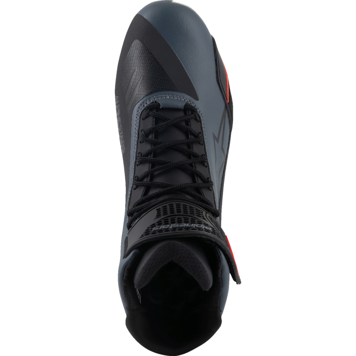 Alpinestars #2510425-1130-14 - Faster-4 Shoes - Black/Gray/Red - US 14