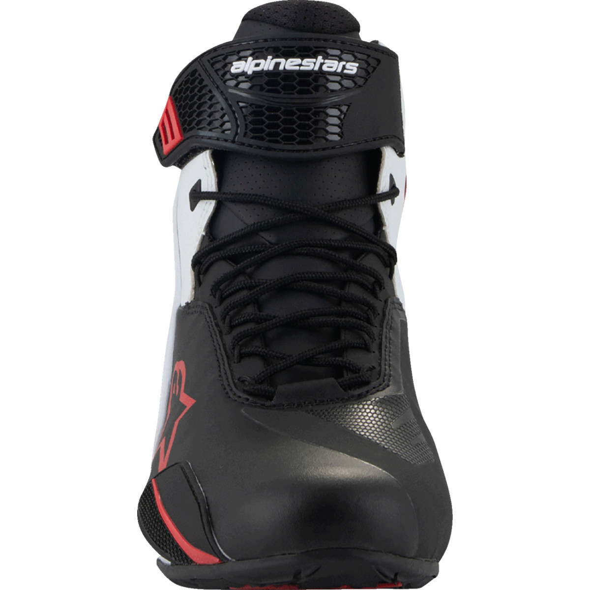Alpinestars #2510425-123-13 - Faster-4 Shoes - Black/White/Red - US 13