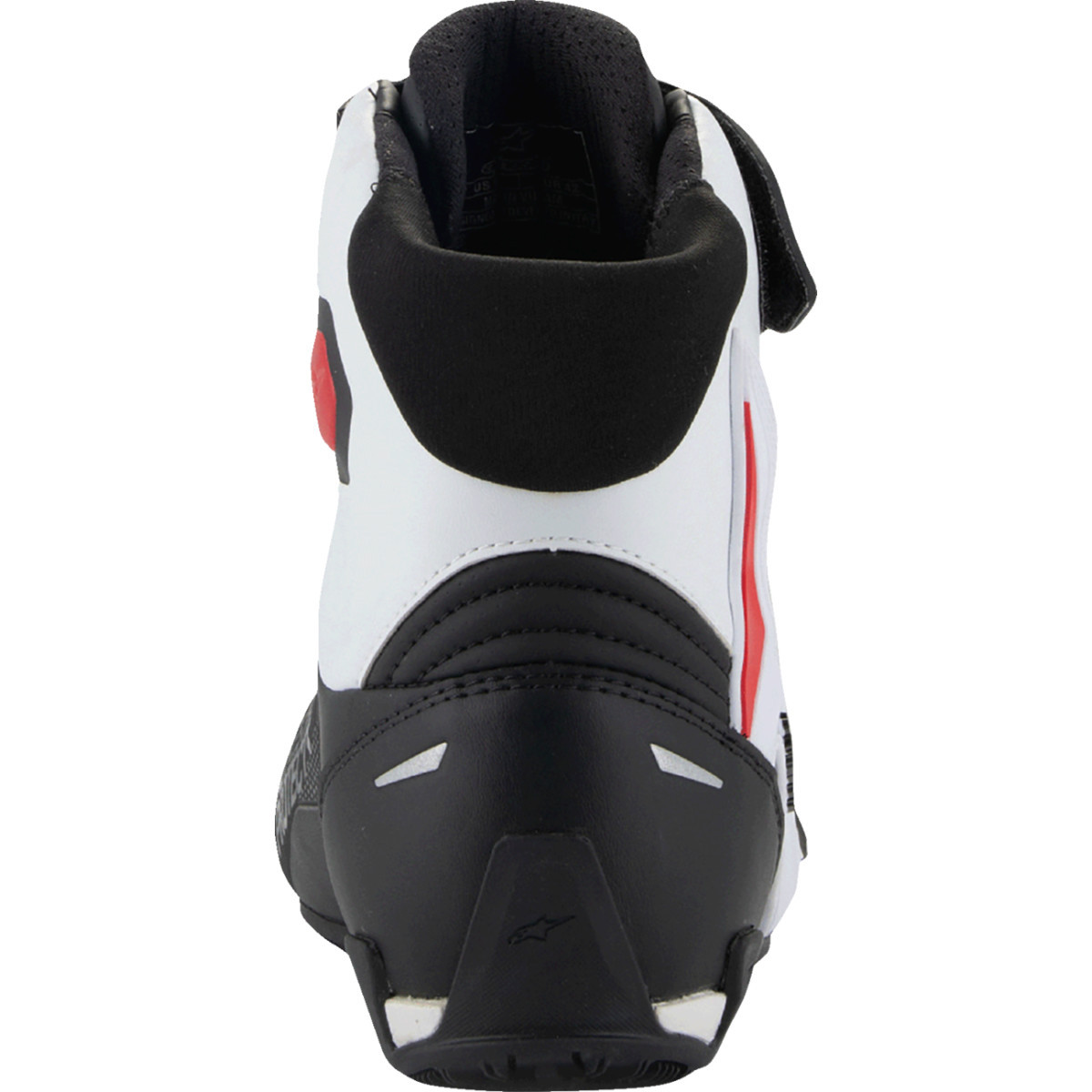 Alpinestars #2510425-123-13 - Faster-4 Shoes - Black/White/Red - US 13