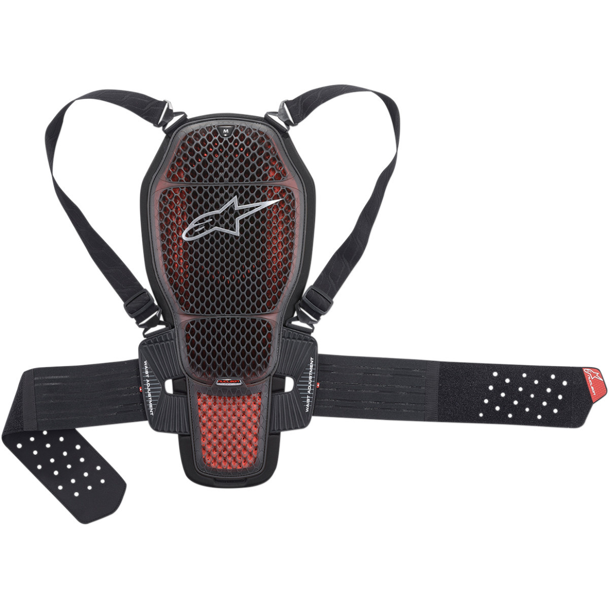 Alpinestars #6504520-009-XS - Nucleon KR-1 Cell Back Protector - Red/Black - XS
