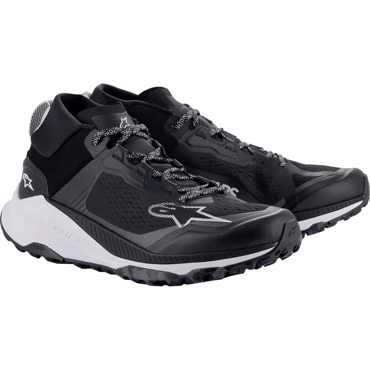 Alpinestars #2654825-1210-7.5 - Meta XR v2 Shoes - Black/White/Dark Gray - US 7.5 / EU 40