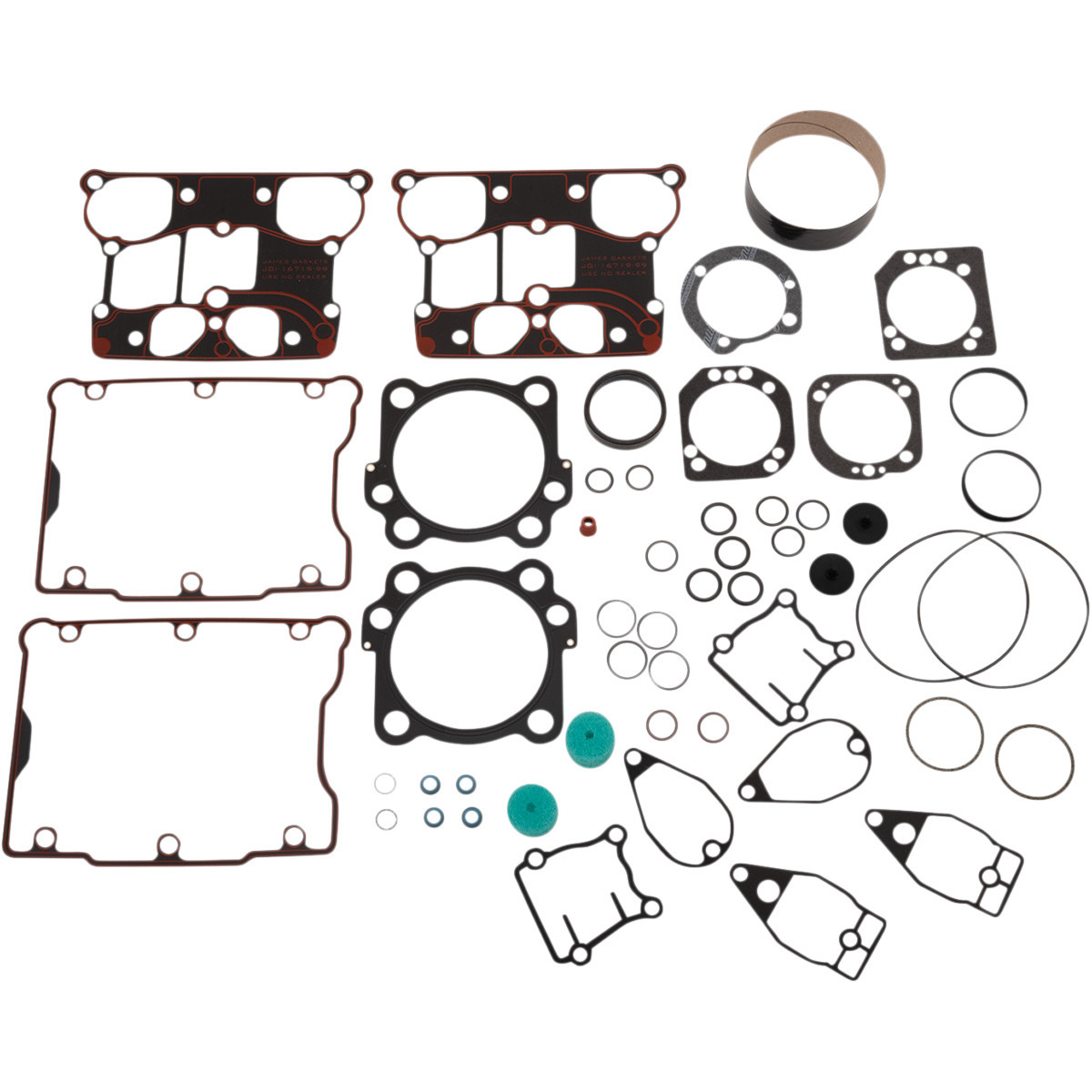 James Gasket #17056-99-MLS - Top End Gasket Kit - 88"/96" Engines - '99-'04 Twin Cam