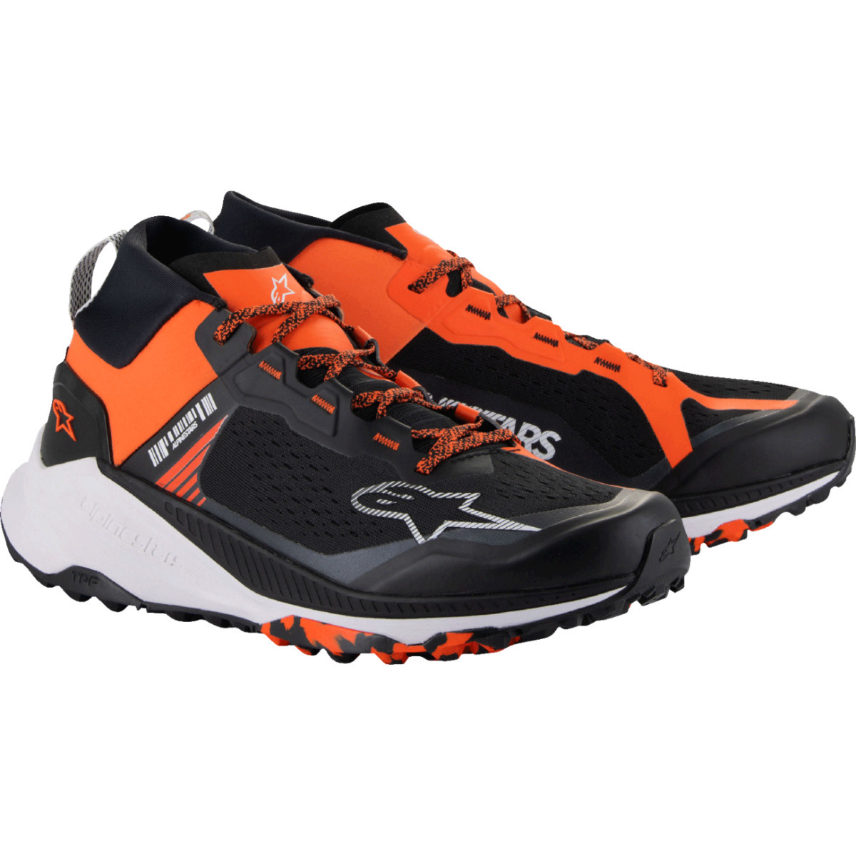 Alpinestars #2654825-134-12 - Meta XR v2 Shoes - Black/Orange/White - US 12 / EU 45.5