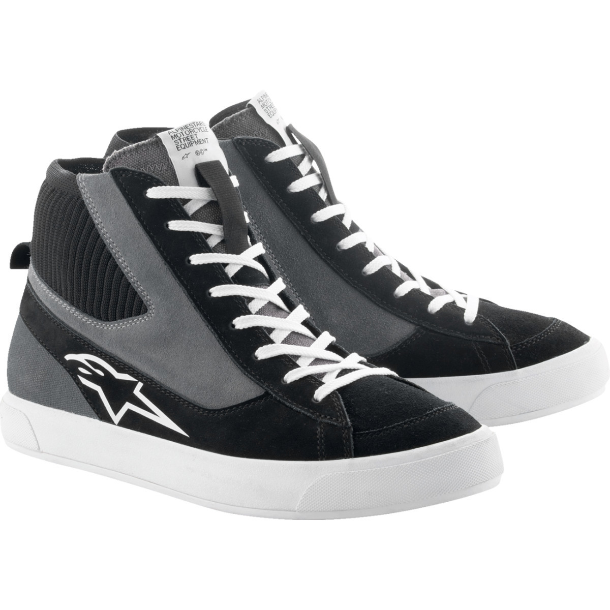 Alpinestars #2540124-1004-10 - Stated Shoes - Black/Gray/White - US 10 / EU 43
