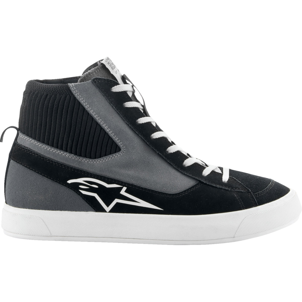 Alpinestars #2540124-1004-10 - Stated Shoes - Black/Gray/White - US 10 / EU 43