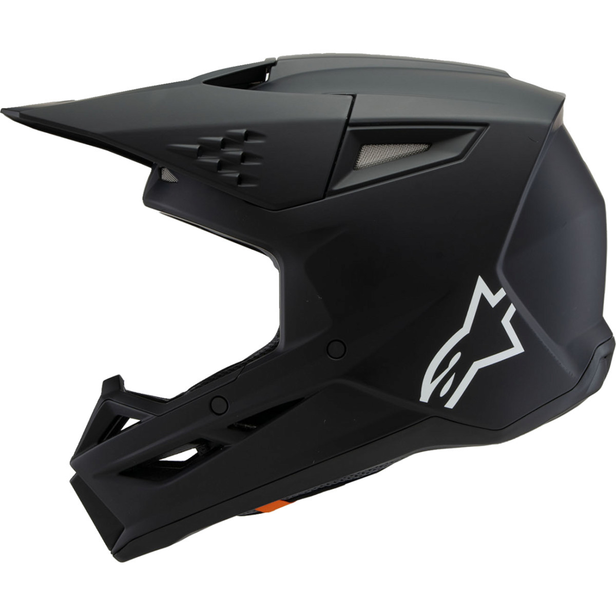 Alpinestars #8302225-110-YS - Youth SM3 Helmet - Solid - Matte Black - Small