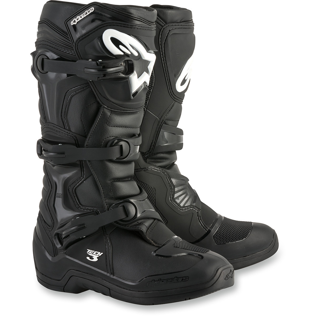 Alpinestars #2013018-10-6 - Tech 3 Boots - Black - US 6 / EU 39