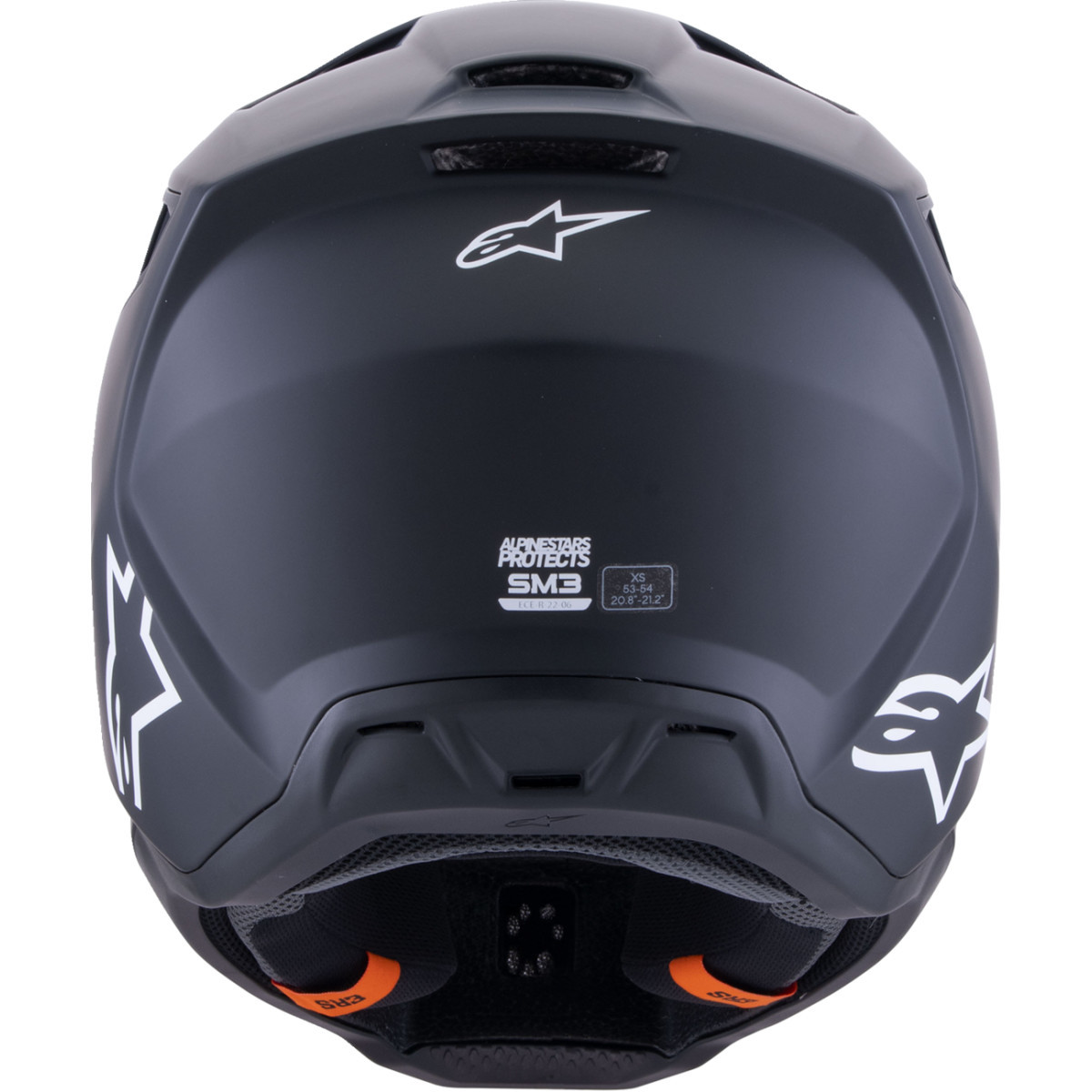 Alpinestars #8300326-110-L - SM3 Helmet - Solid - Matte Black - Large