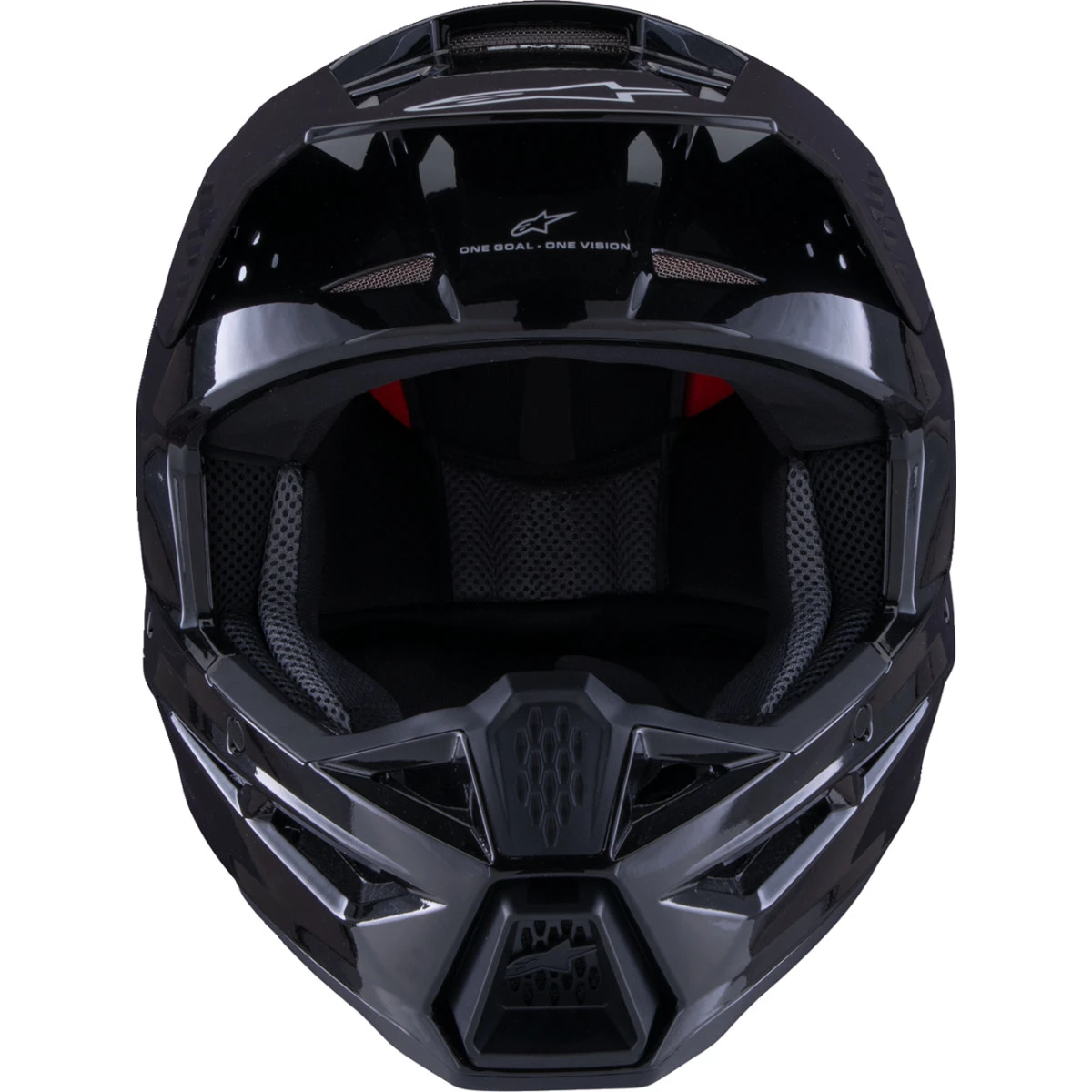 Alpinestars #8300326-1180-L - SM3 Helmet - Solid - Gloss Black - Large