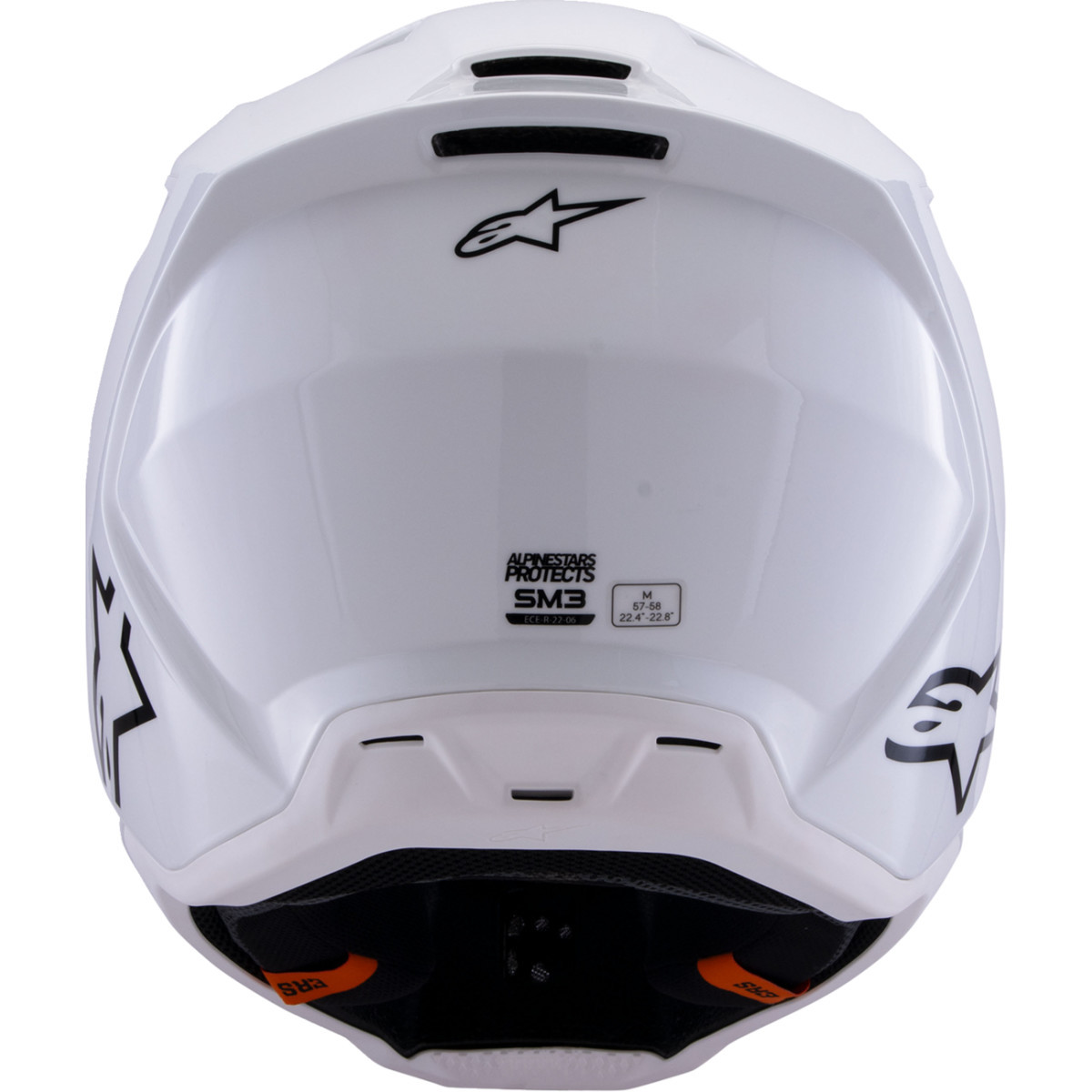 Alpinestars #8300326-2180-L - SM3 Helmet - Solid - Gloss White - Large