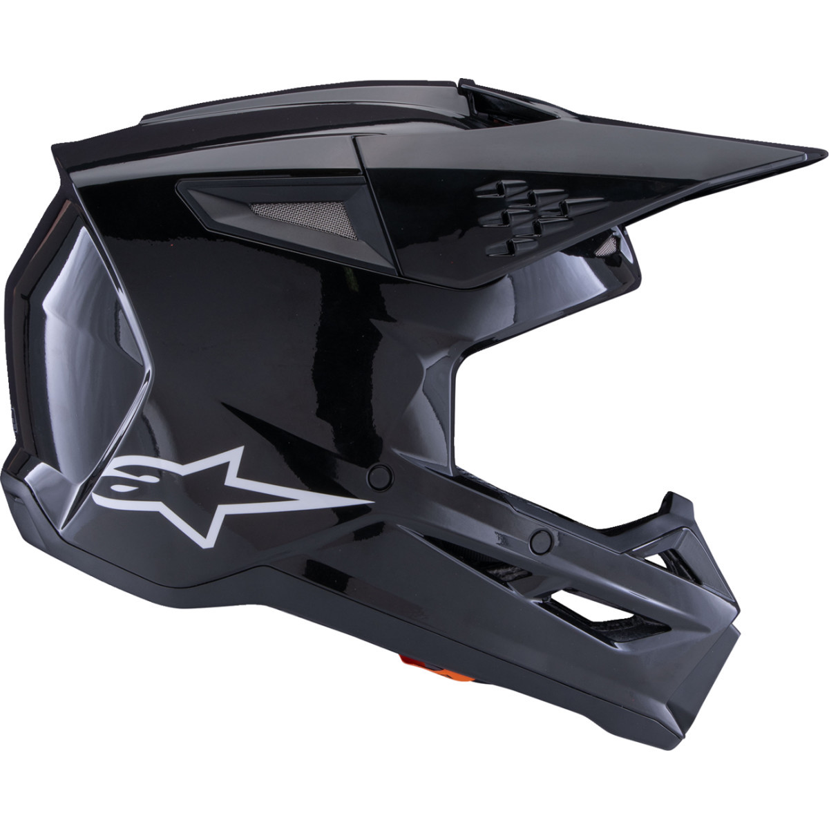 Alpinestars #8300326-1180-M - SM3 Helmet - Solid - Gloss Black - Medium