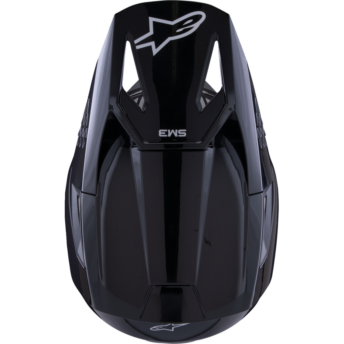 Alpinestars #8300326-1180-M - SM3 Helmet - Solid - Gloss Black - Medium