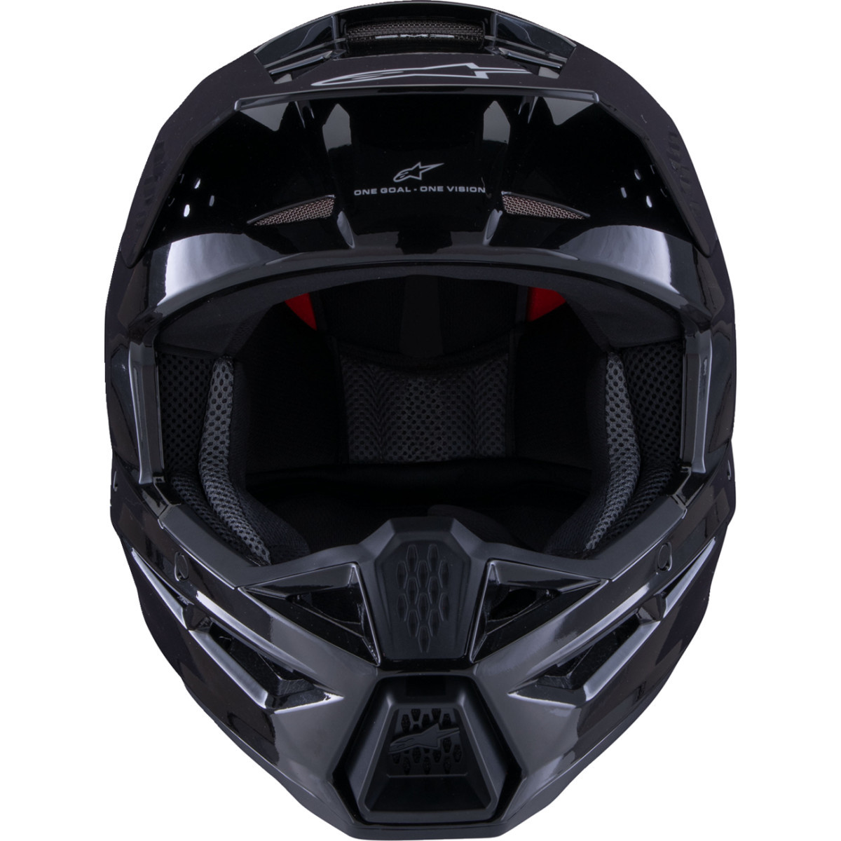 Alpinestars #8300326-1180-XL - SM3 Helmet - Solid - Gloss Black - XL