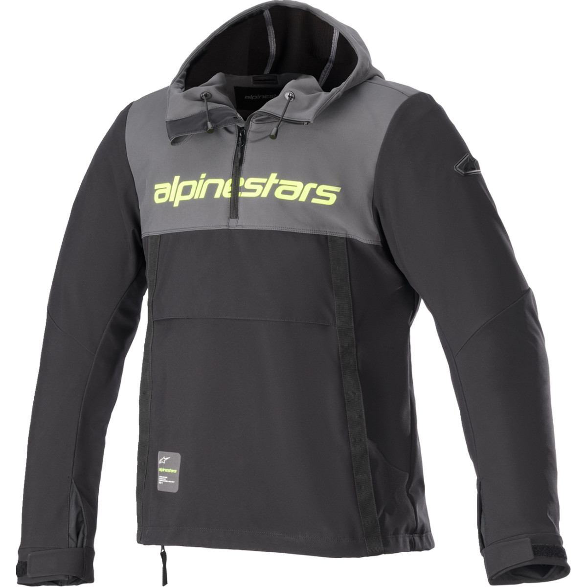 Alpinestars #4208123-9151-3X - Sherpa Jacket - Black/Gray/Yellow - 3XL