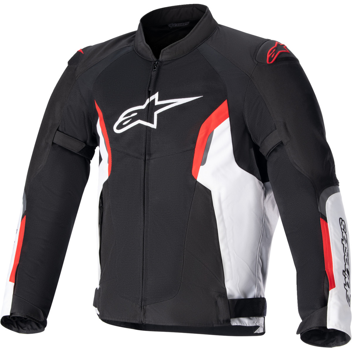 Alpinestars #3306121-1304-M - AST v2 Air Jacket - Black/White/Red - Medium