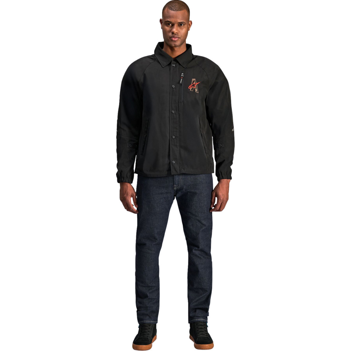 Alpinestars #3201725-10-4XL - Revved WR Jacket - Black - 4XL