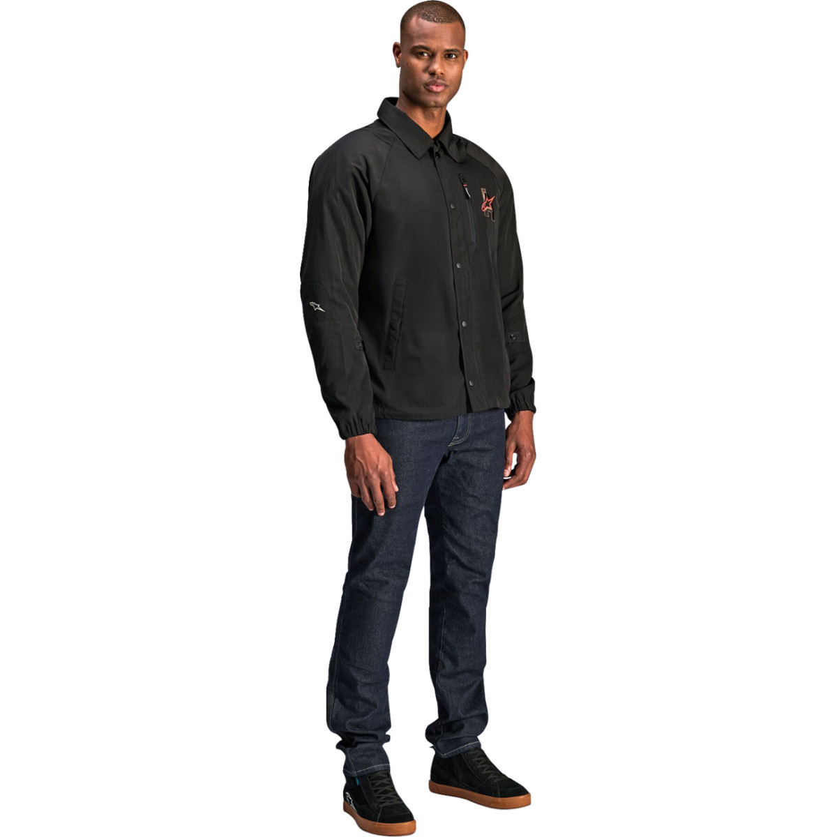 Alpinestars #3201725-10-4XL - Revved WR Jacket - Black - 4XL