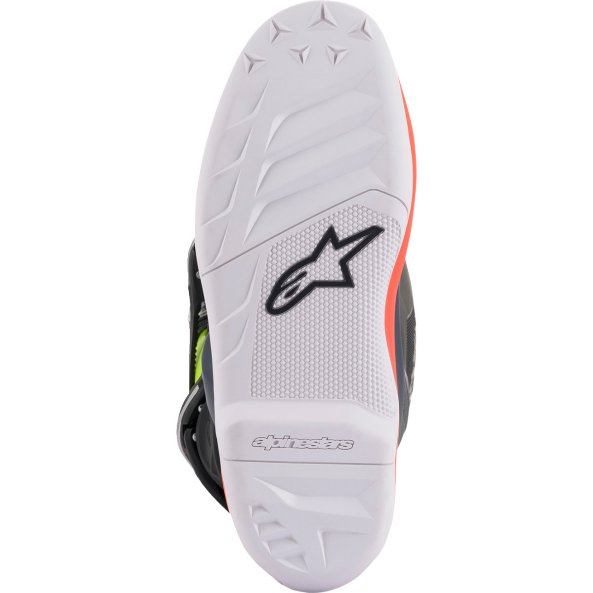 Alpinestars #2015017-9058-8 - Youth Tech 7S Boots - Black/Gray/Red/White/Yellow - US 8 / EU 42