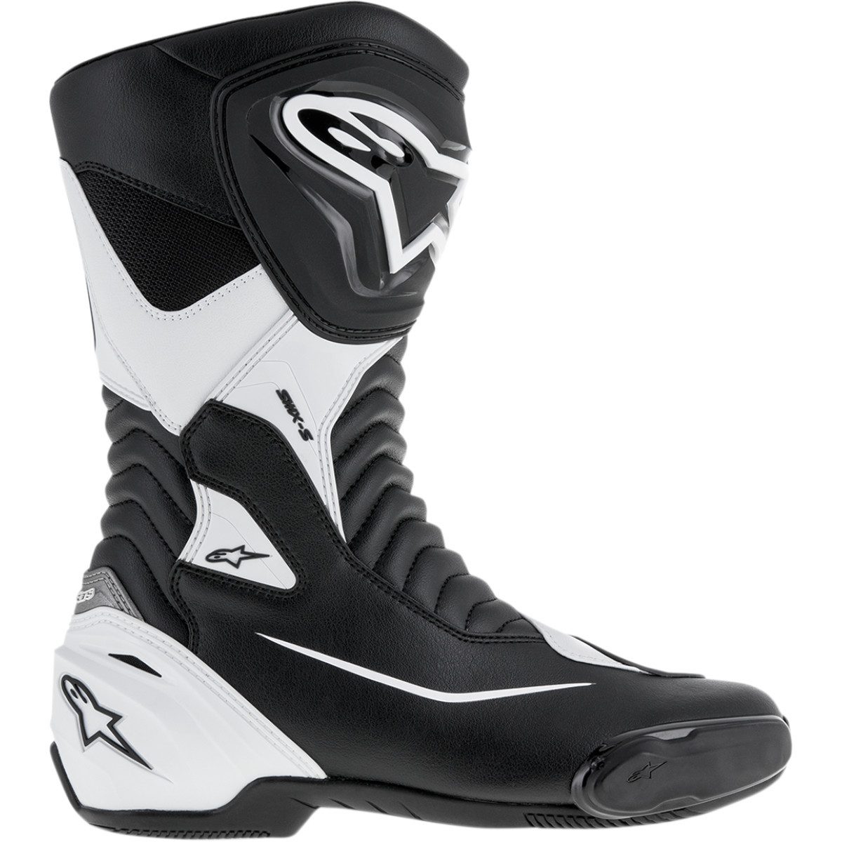 Alpinestars #2223517-12-44 - SMX-S Boots - Black/White - US 9.5 / EU 44
