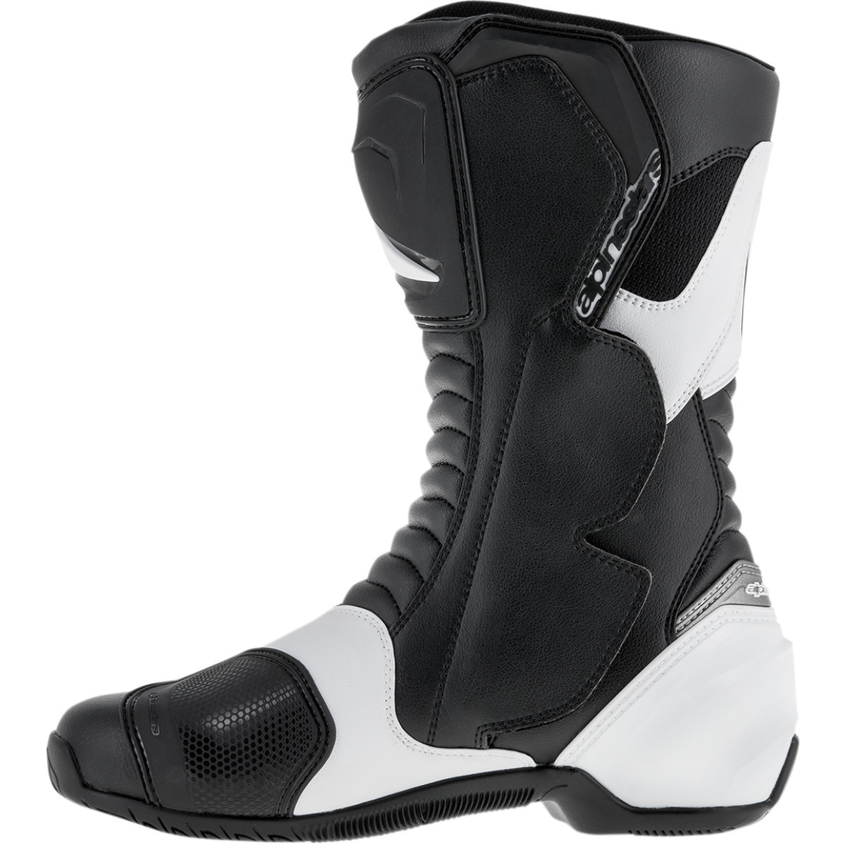 Alpinestars #2223517-12-49 - SMX-S Boots - Black/White - US 13.5 / EU 49