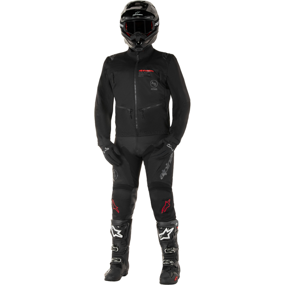 Alpinestars #3700125-10-S - Pro-Dura Jacket - Black - Small