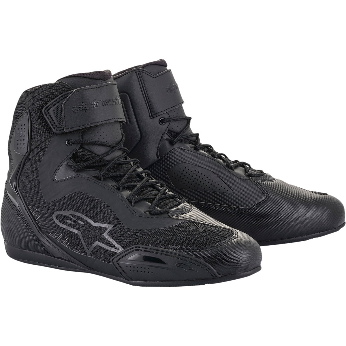 Alpinestars #2510520-10411 - Stella Faster-3 Rideknit Shoes - Black/Gray - US 11 / EU 43.5