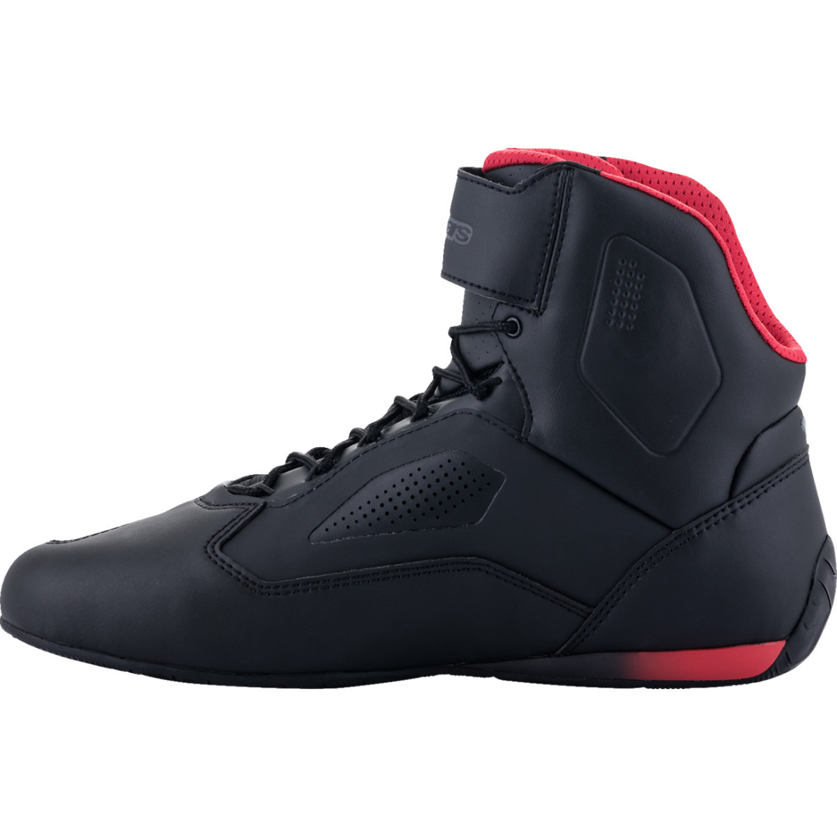 Alpinestars #251031913611.5 - Faster-3 Rideknit® Shoes - Black/Red/Yellow - US 11.5 / EU 45