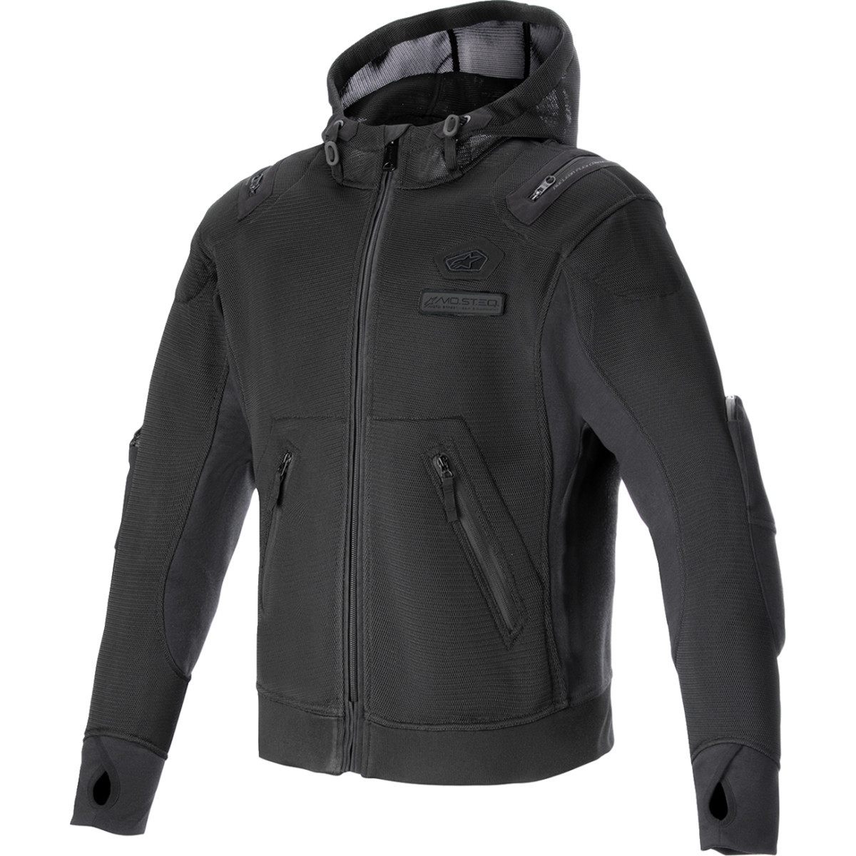 Alpinestars #4202524-1100-L - Moflow Air Tech Hoodie - Black - Large