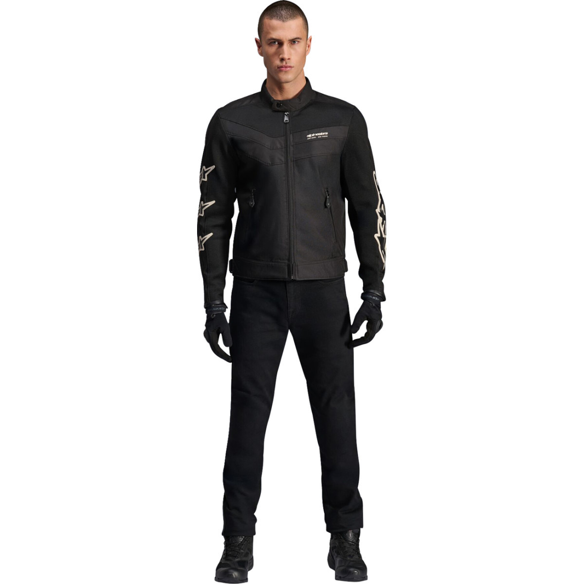 Alpinestars #3301725-1100-M - T-Dyno Air Jacket - Black/Black - Medium