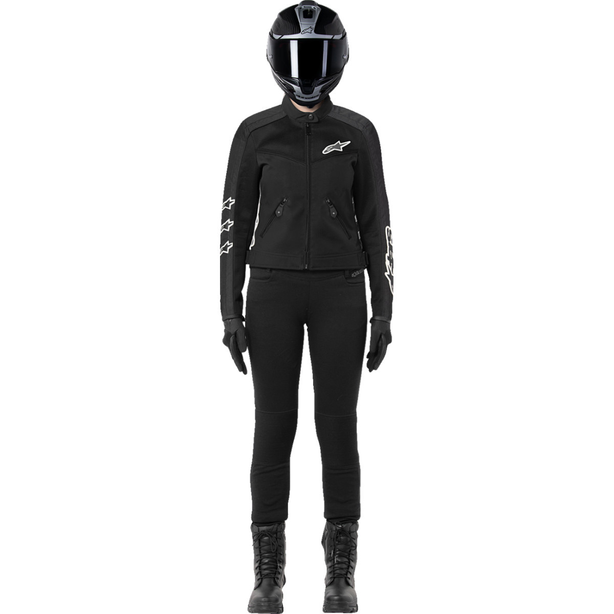 Alpinestars #3310725-10-S - Stella T-Dyno Air Jacket - Black - Small