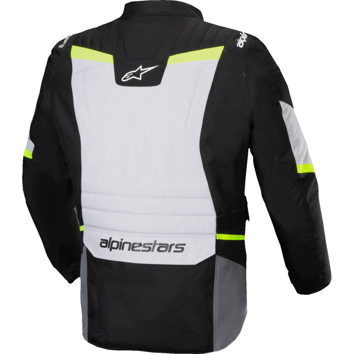 Alpinestars #3200625-9145-2XL - ST-1 WP Jacket - Ice Gray/Black/Yellow Fluo - 2XL