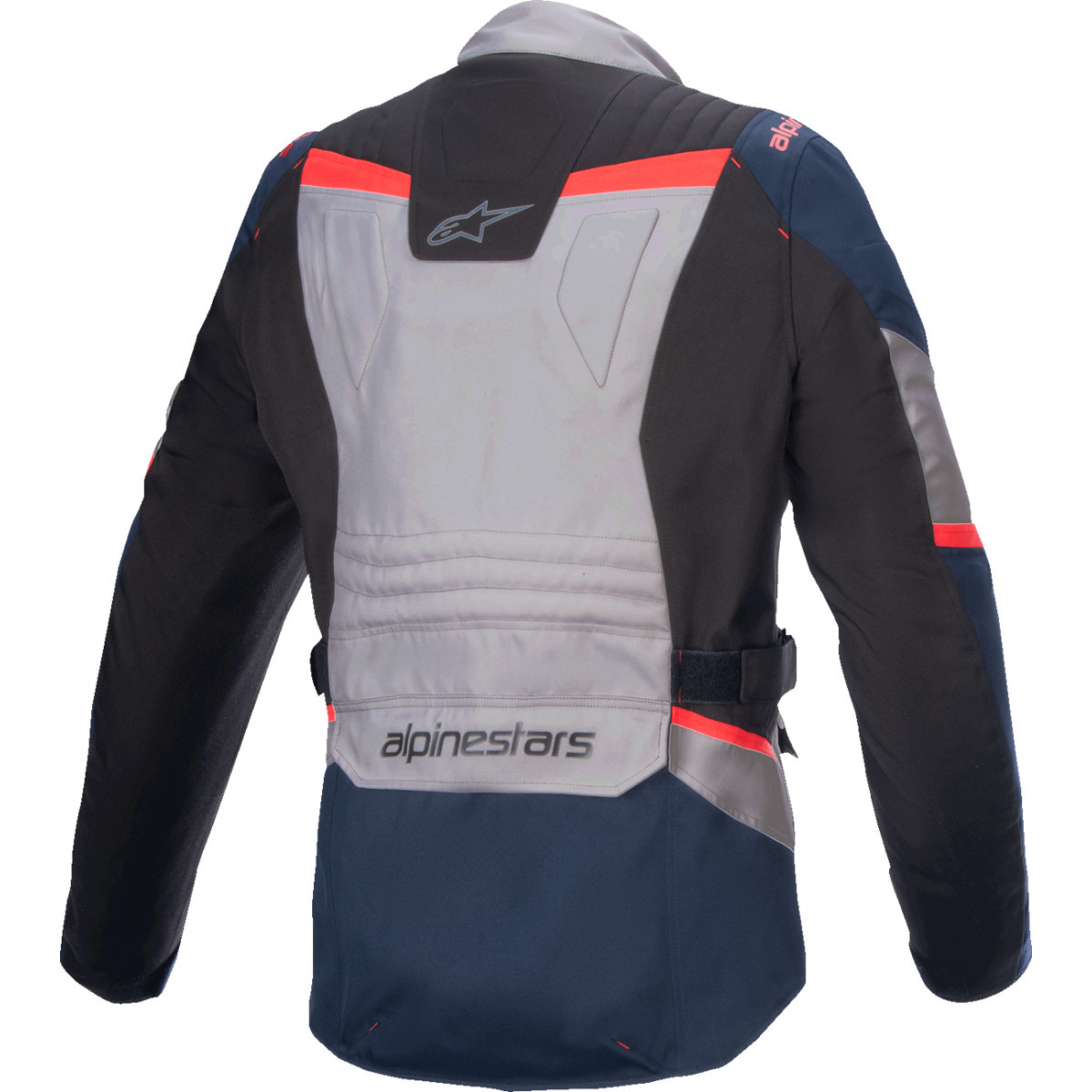 Alpinestars #3200625-7093-XL - ST-1 WP Jacket - Dark Blue/Black/Bright Red - XL